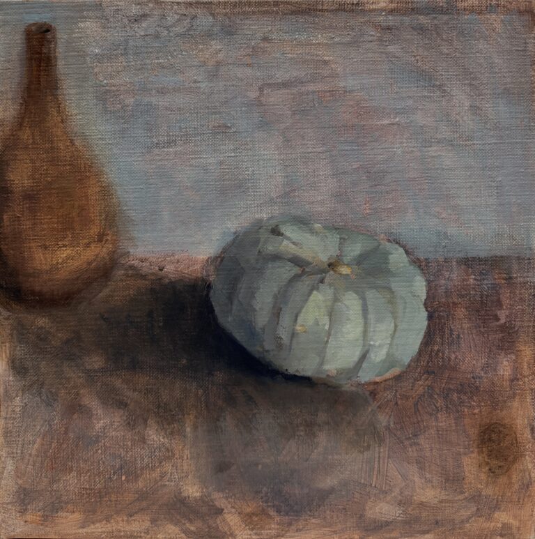 Sweet grey pumpkin