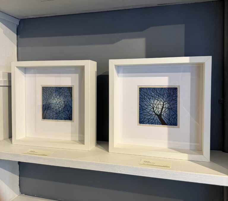 Mara Cozzolino’s works with frames