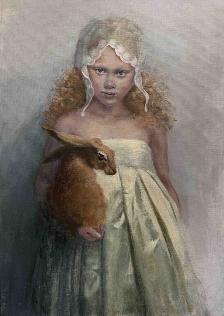 Meisje met haas
